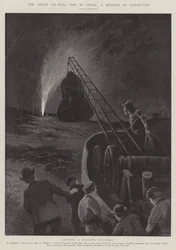 The Great Oil-Well Fire in Texas, a Method of Extinction